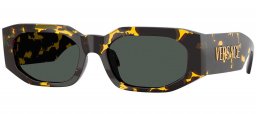 Gafas de Sol - Versace - VE4489U - 552887  HAVANA YELLOW // GREY