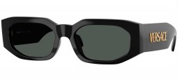 Gafas de Sol - Versace - VE4489U - GB1/87  BLACK // GREY