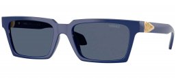 Gafas de Sol - Versace - VE4490U - 545087  BLUE // DARK GREY
