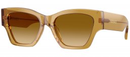 Gafas de Sol - Versace - VE4492U - 53472L  TRANSPARENT HONEY // LIGHT BROWN GRADIENT YELLOW