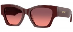 Gafas de Sol - Versace - VE4492U - 551520  BURGUNDY // VIOLET GRADIENT PINK