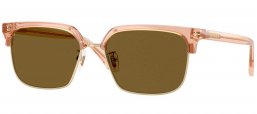 Gafas de Sol - Versace - VE4494D - 551883  TRANSPARENT BROWN // DARK BROWN