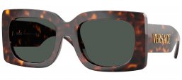 Gafas de Sol - Versace - VE4496U - 108/87 HAVANA // DARK GREY