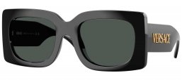 Gafas de Sol - Versace - VE4496U - GB1/87 BLACK // DARK GREY