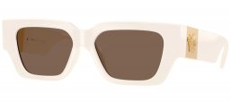 Gafas de Sol - Versace - VE4497U - 314/73  WHITE // BROWN
