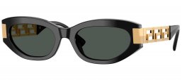 Gafas de Sol - Versace - VE4501 - GB1/87  BLACK // DARK GREY