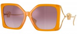 Gafas de Sol - Versace - VE4502U - 55376X  OPAL YELLOW // VIOLET GRADIENT MIRROR SILVER