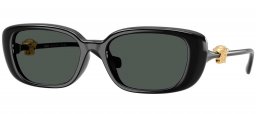 Gafas de Sol - Versace - VE4504D - GB1/87  BLACK // DARK GREY