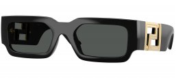 Gafas de Sol - Versace - VE4506U - GB1/87 BLACK // DARK GREY