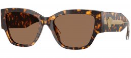 Gafas de Sol - Versace - VE4509U - 551473  HAVANA YELLOW // DARK BROWN