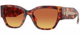 Gafas de Sol - Versace - VE4509U - 5543T5  HAVANA RED // BROWN GRADIENT YELLOW