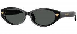 Gafas de Sol - Versace - VE4512D - GB1/87 BLACK // DARK GREY