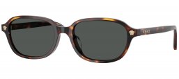 Gafas de Sol - Versace - VE4514D - 553773  HAVANA // DARK GREY