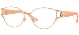 Monturas - Versace - VE1309 - 1519  PALE GOLD MATTE ROSE