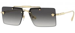 Gafas de Sol - Versace - VE2245 - 10028G GOLD // GREY GRADIENT