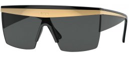 Lunettes de soleil - Versace - VE2254 - 100287 BLACK // DARK GREY