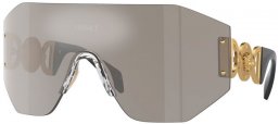 Sunglasses - Versace - VE2258 - 10026G GOLD // GREY MIRROR SILVER