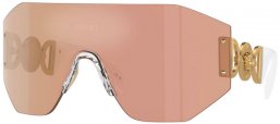 Gafas de Sol - Versace - VE2258 - 10027J  GOLD // BROWN MIRROR ROSE GOLD