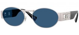 Gafas de Sol - Versace - VE2264 - 100080  SILVER // DARK BLUE