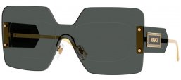 Gafas de Sol - Versace - VE2277 - 100287  GOLD // DARK GREY