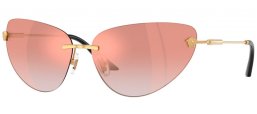 Gafas de Sol - Versace - VE2281 - 10026F  GOLD // PINK GRADIENT MIRROR