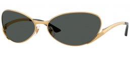Gafas de Sol - Versace - VE2285 - 100287  GOLD // DARK GREY