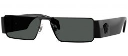 Gafas de Sol - Versace - VE2286 - 100987  BLACK // DARK GREY