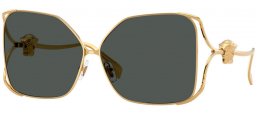 Gafas de Sol - Versace - VE2288 - 100287  GOLD // DARK GREY
