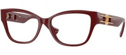 Lunettes de vue - Versace - VE3347 - 5515  BORDEAUX