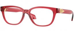 Monturas - Versace - VE3376U - 5523  TRANSPARENT RED