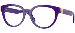 Monturas - Versace - VE3384 - 5545  TRANSPARENT DARK VIOLET