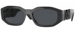 Lunettes de soleil - Versace - VE4361 - 536087 BLACK // DARK GREY