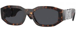 Gafas de Sol - Versace - VE4361 - 542387  HAVANA // DARK GREY