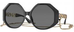 Gafas de Sol - Versace - VE4395 - 534587 BLACK // DARK GREY