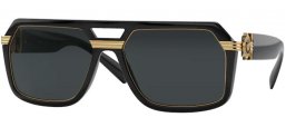 Sunglasses - Versace - VE4399 - GB1/87 BLACK // DARK GREY