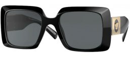 Sunglasses - Versace - VE4405 - GB1/87 BLACK // DARK GREY