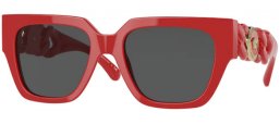 Gafas de Sol - Versace - VE4409 - 506587 RED // DARK GREY