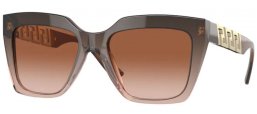 Sunglasses - Versace - VE4418 - 533213 BROWN TRANSPARENT GRADIENT BEIGE // BROWN GRADIENT