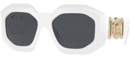 Sunglasses - Versace - VE4424U - 314/87 WHITE // DARK GREY
