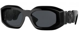 Lunettes de soleil - Versace - VE4425U - 536087 BLACK // DARK GREY