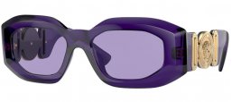 Sunglasses - Versace - VE4425U - 54191A  TRANSPARENT PURPLE // VIOLET