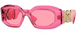 Sunglasses - Versace - VE4425U - 542184  TRANSPARENT PINK // PINK