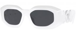 Sunglasses - Versace - VE4425U - 543887  WHITE // DARK GREY