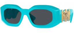 Gafas de Sol - Versace - VE4425U - 543987  LIGHT BLUE // DARK GREY