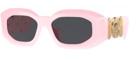 Sunglasses - Versace - VE4425U - 544087  PINK // DARK GREY