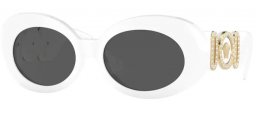 Lunettes de soleil - Versace - VE4426BU - 314/87 WHITE // DARK GREY