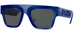 Sunglasses - Versace - VE4430U - 529487 BLUETTE // DARK GREY