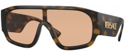 Sunglasses - Versace - VE4439 - 108/73 HAVANA // LIGHT BROWN