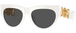 Gafas de Sol - Versace - VE4440U - 314/87 WHITE // DARK GREY