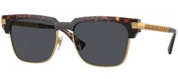 Gafas de Sol - Versace - VE4447 - 108/87 HAVANA // DARK GREY